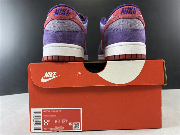 nike dunk low plum cu1726-500