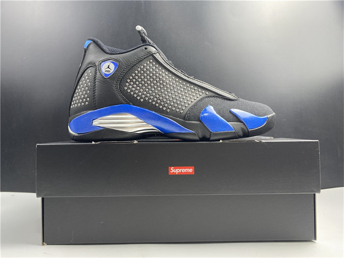 jordan 14 retro supreme black bv7630-004