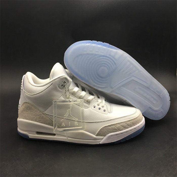 Jordan3 Retro Pure White 136064-111