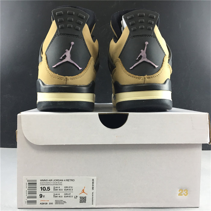 jordan 4 retro fossil aq9129-200