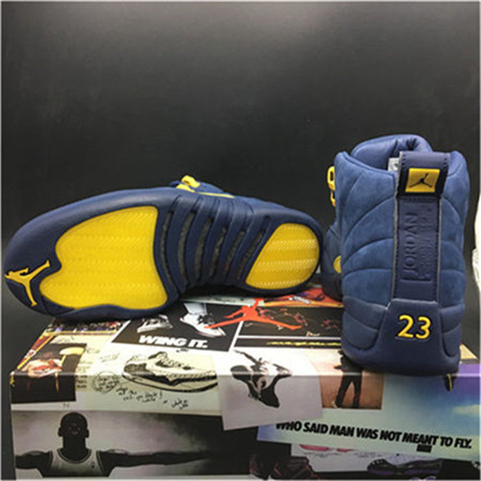 Jordan 12 Retro Michigan BQ3180-407