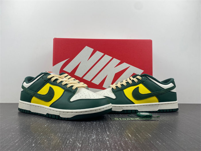 nike dunk low se noble green fd0350-133