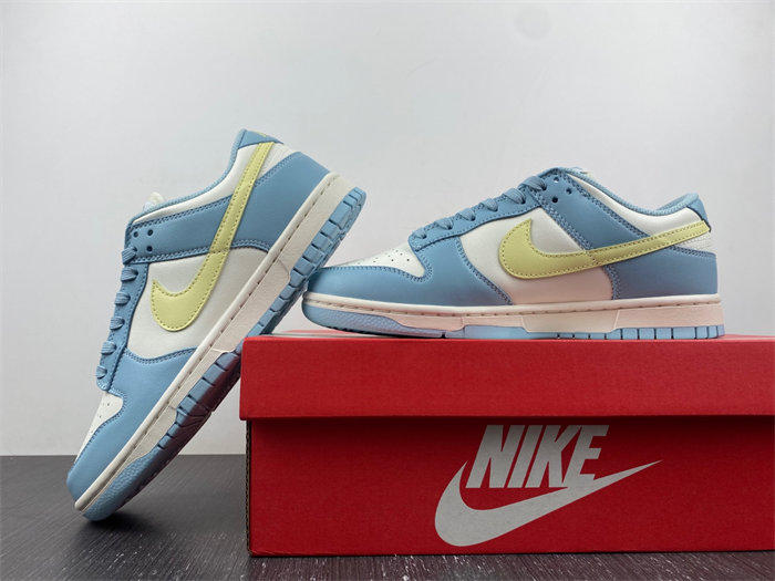 nike dunk low ocean bliss citron tint dd1503-123