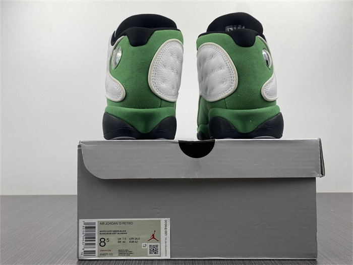 Jordan 13 Retro White Lucky Green DB6537-113