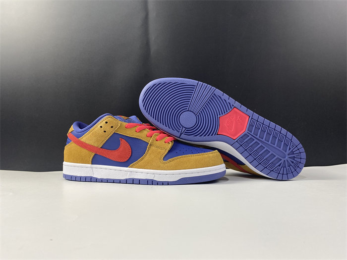 nike sb dunk low reverse papa bear bq6817-700