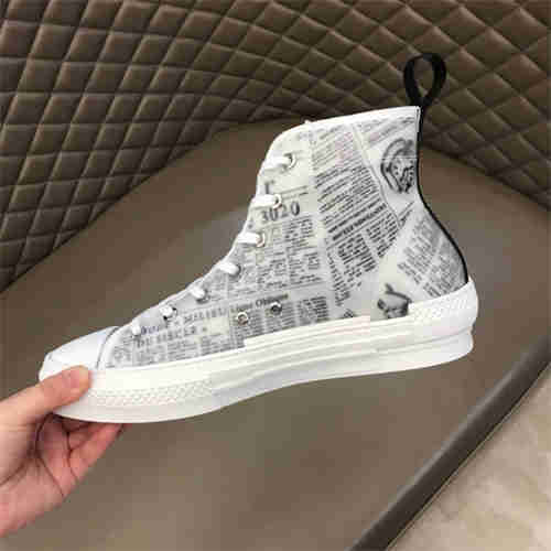 D***R B23 OBLIQUE HIGH TOP SNEAKER