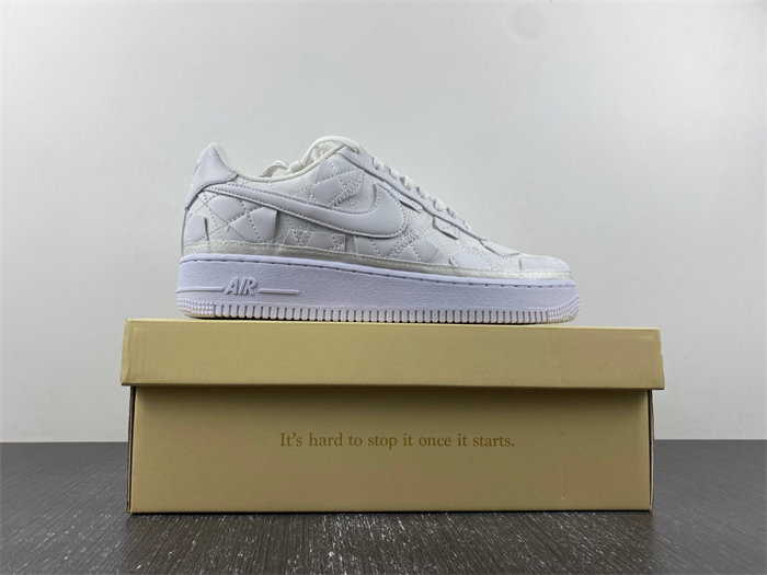 nike air force 1 low sp billie eilish triple white dz3674-100