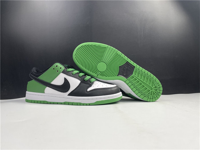 nike sb dunk low classic green bq6817-302