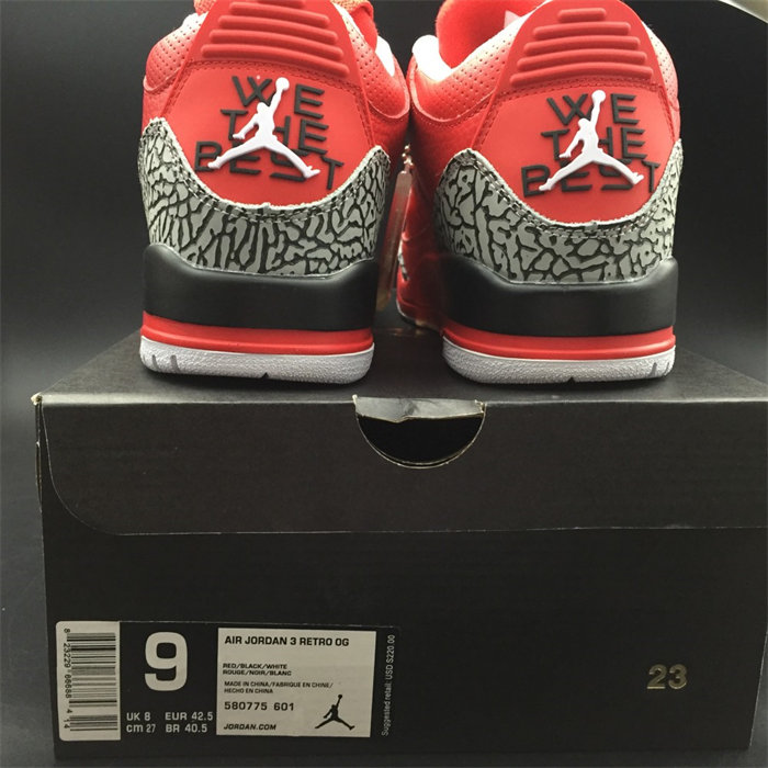 jordan3 raging bull red 580775-601