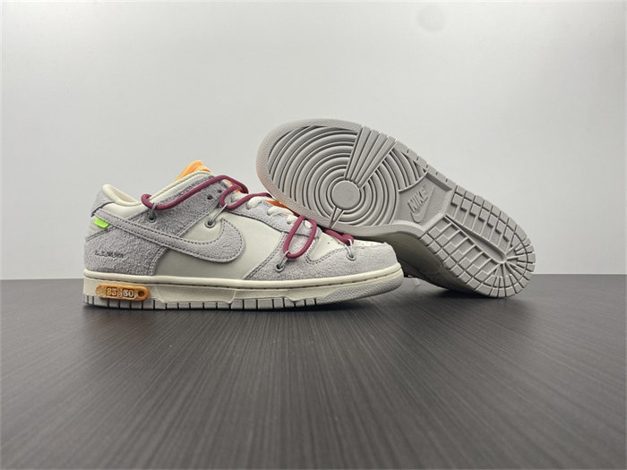 nike dunk low off-white lot 35 dj0950-114