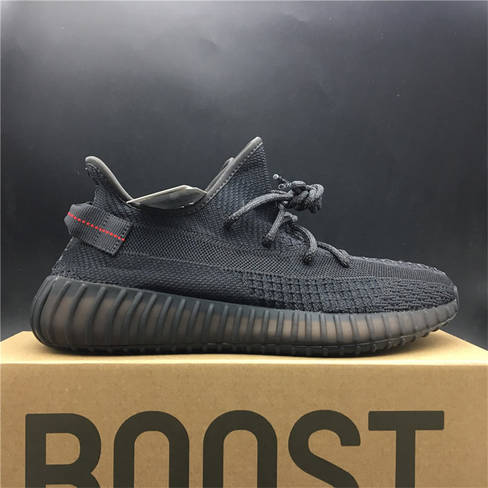 yeezy boost 350 v2 black (non-reflective) fu9006