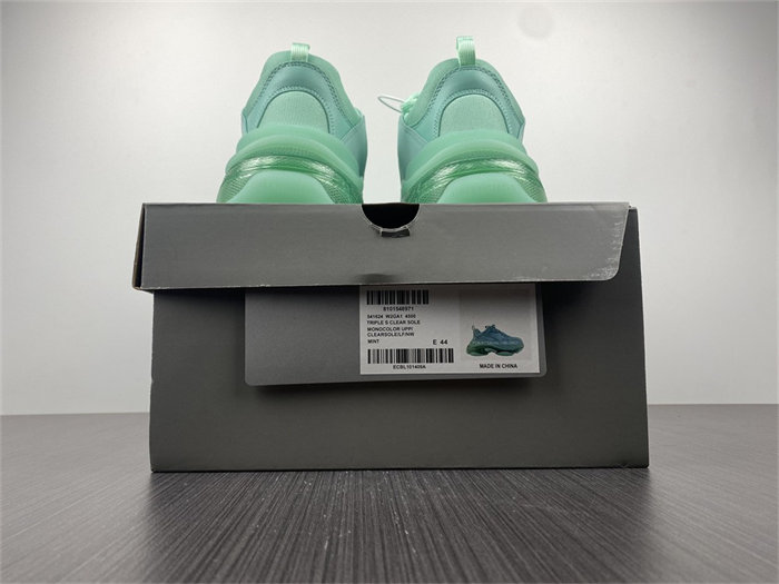 blcg triple s clear sole green 541624 w2ga1 4500