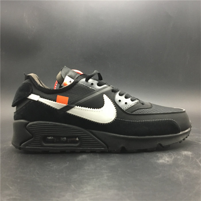 nike air max 90 off-white black aa7293-001