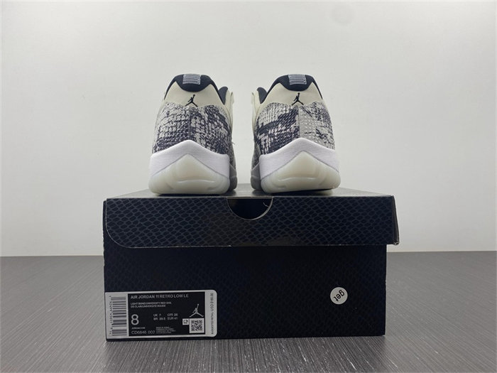 jordan 11 retro low snake light bone cd6846-002