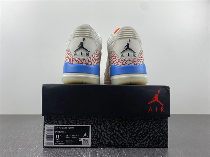 jordan air jordan 3 "mr. triple double" pe ck9246-991