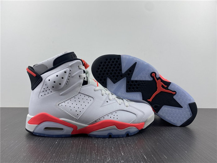 jordan 6 retro infrared white 384664-123