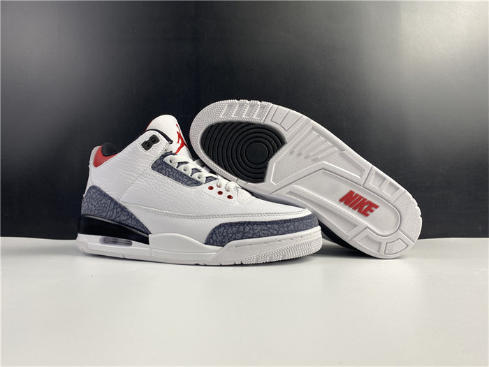 Jordan3 SE Fire Red Denim CZ6431-100