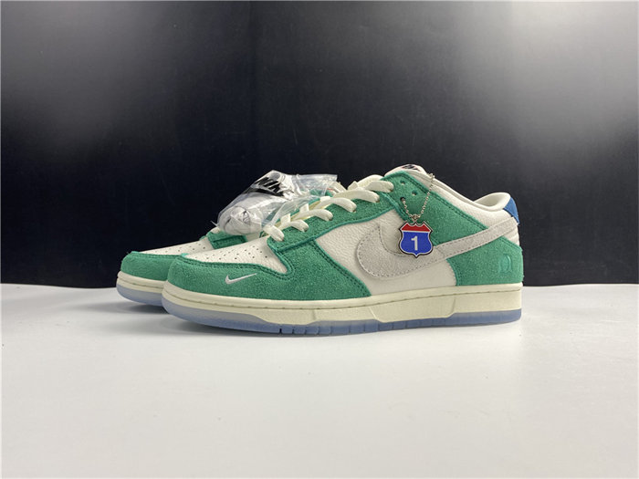 nike dunk low kasina neptune green cz6501-101