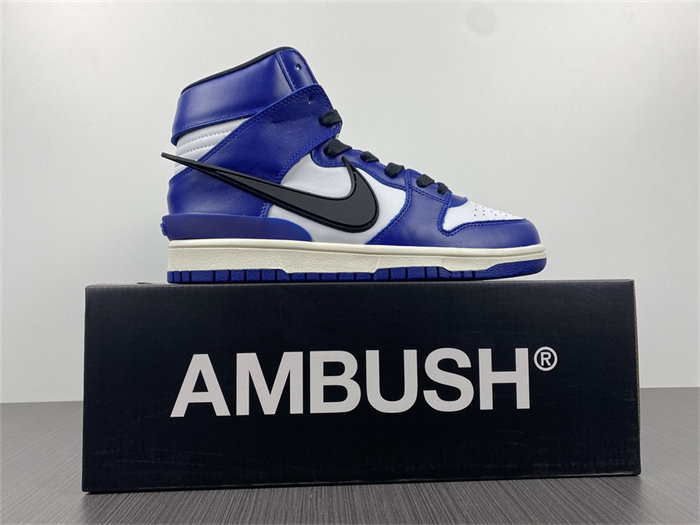 nike dunk high ambush deep royal cu7544-400