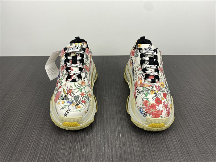 Gucci x BLCG The Hacker Project Triple S Flora Print 677195 UL110 8461