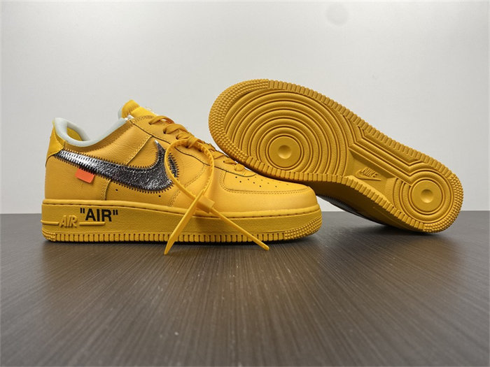 nike air force 1 low off-white university gold dd1876-700