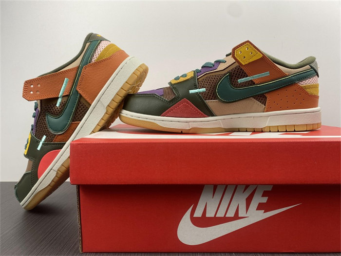 nike dunk low scrap archeo brown db0500-200