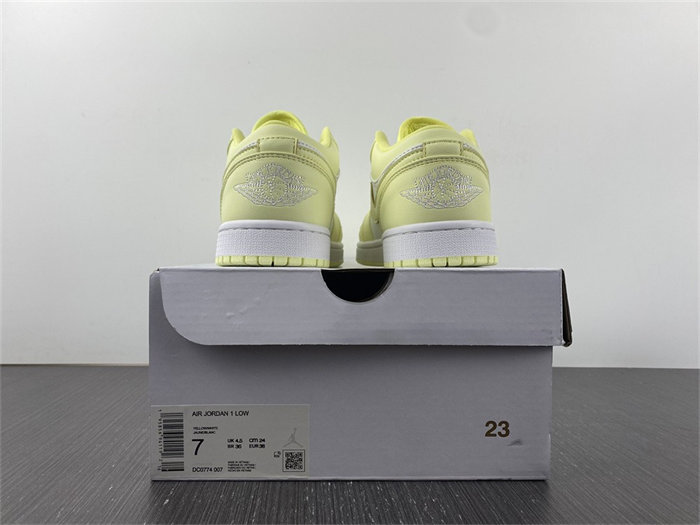 jordan 1 low lemonade dc0774-007