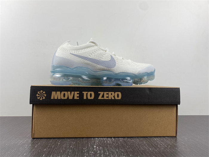 nike air vapormax 2023 flyknit white pure platinum dv6840-100