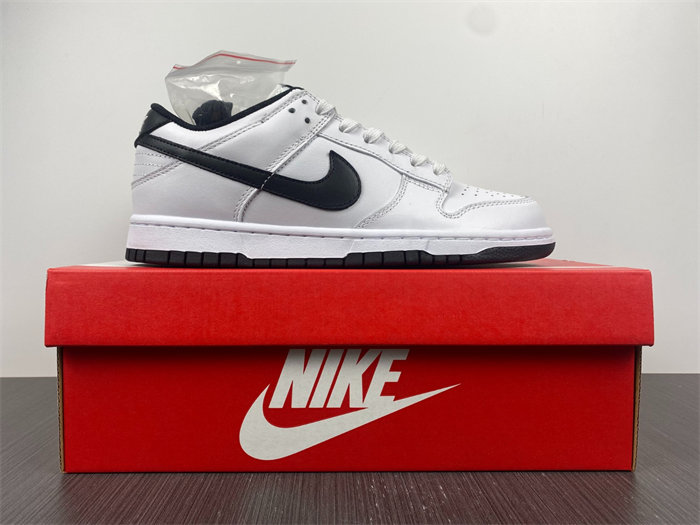 nike dunk low white black dd1503-113