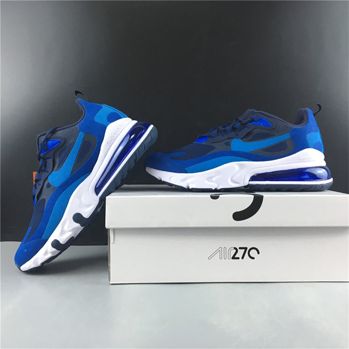 nike air max 270 react blue void ao4971-400