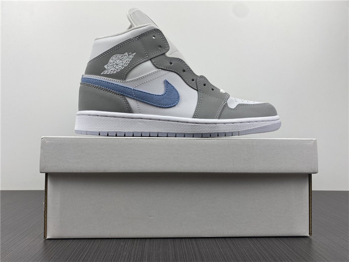 jordan1 mid wolf grey aluminum bq6472-105