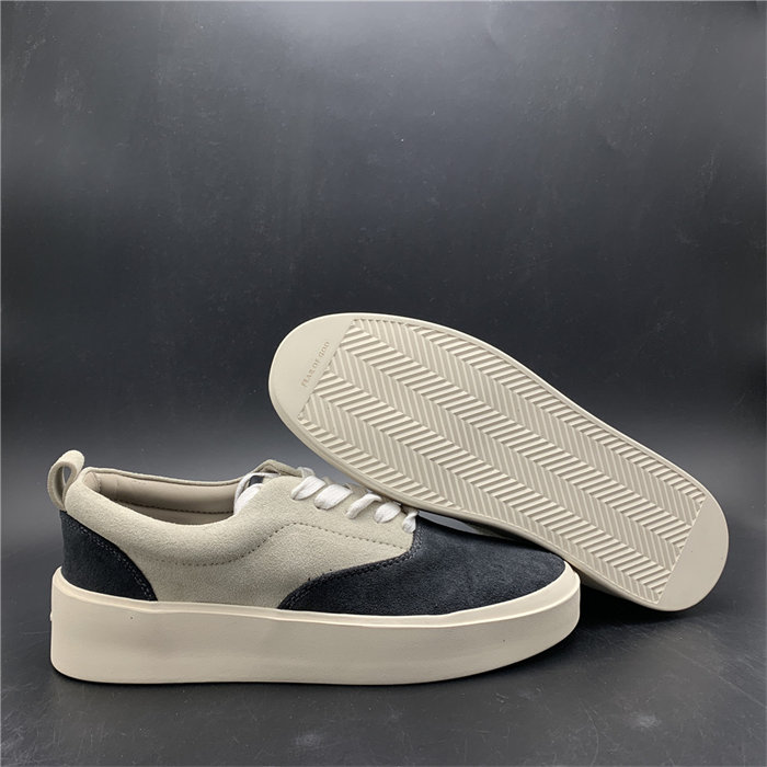 Fear Of God 101 Low Top Vintage Black Bone Suede