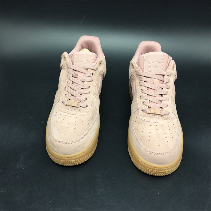 nike air force 1 low particle pink gum aa1117-600