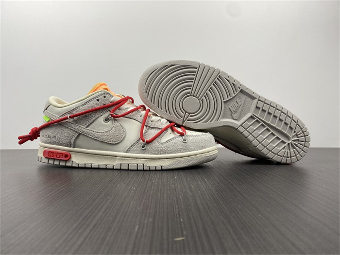 nike dunk low off-white lot 40 dj0950-103