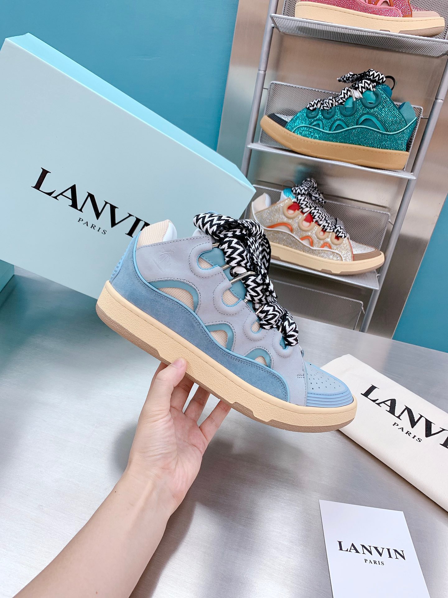 Lanvin Curb Sneaker 23