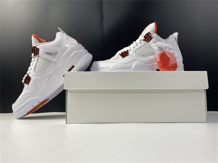 Jordan 4 Retro Metallic Orange  CT8527-118