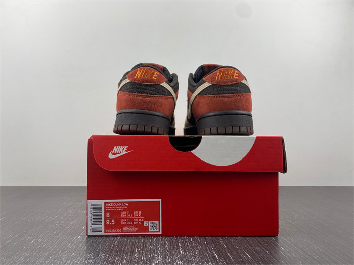 nike dunk low red panda fv0395-200