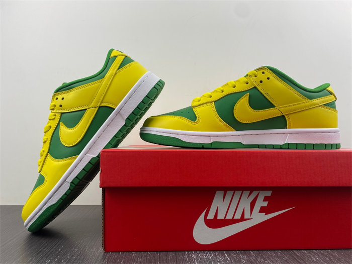 nike dunk low retro reverse brazil dv0833-300