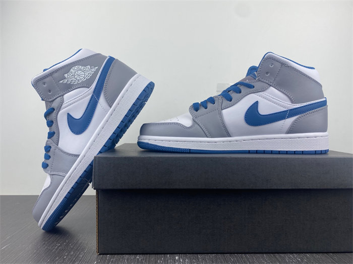 jordan 1 mid true blue cement do8423-014