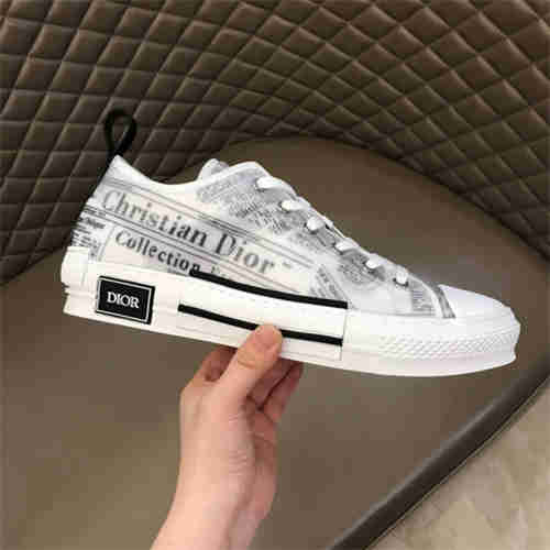 D***R B23 LOW TOP OBLIQUE SNEAKER