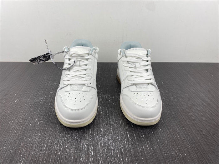 OFF-WHITE Out Of Office OOO Low Tops For Walking White Black OMIA189R21LEA0020101