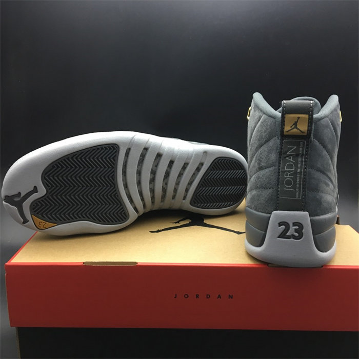 jordan 12 retro dark grey 130690-005