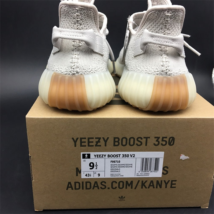 Ad*s yeezy boost 350 v2 sesame f99710