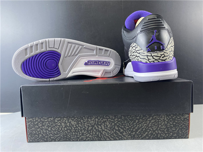 jordan3 black court purple ct8532-050