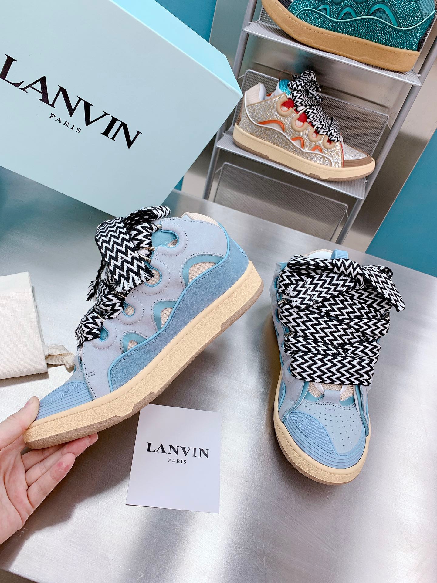 Lanvin Curb Sneaker 23