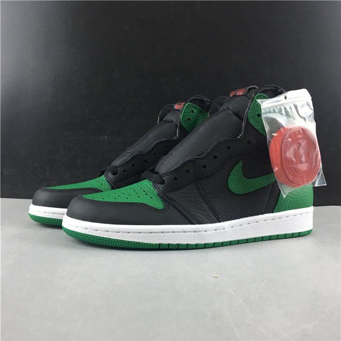 jordan1 retro pine green black 555088-030