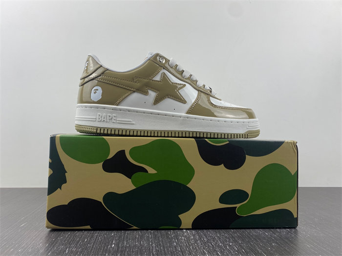 BAPE STA White-green