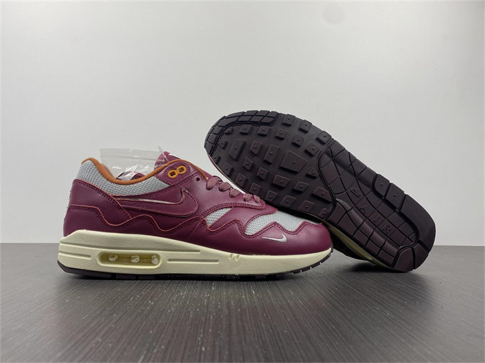 nike air max 1 patta waves rush maroon do9549-001