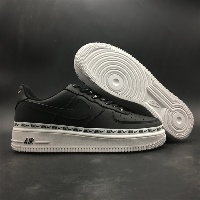 nike air force 1 low ribbon pack black ah6827-002