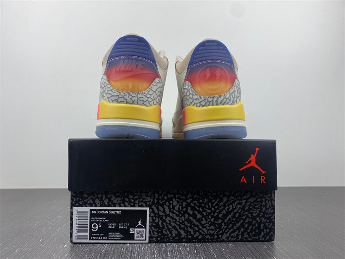 Jordan 3 Retro SP J Balvin FN0344-901